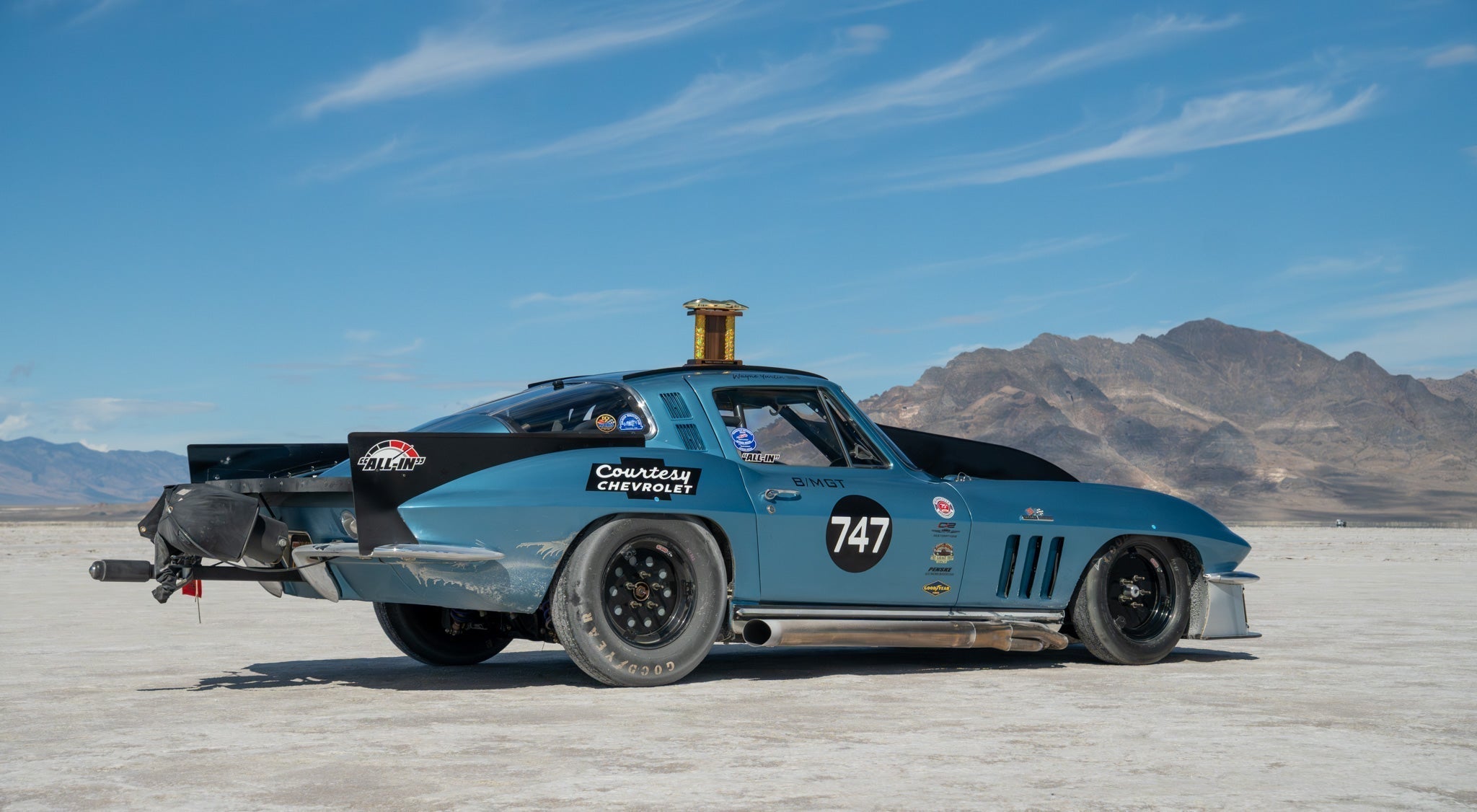 Triton3D Materials Help The Garage Shop Break Records at Bonneville Salt Flats