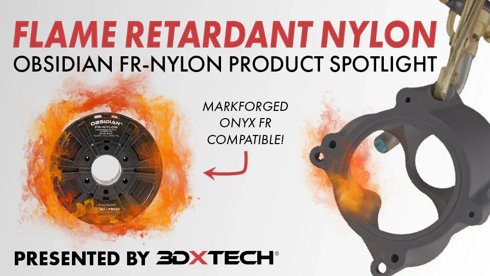 Obsidian FR-Nylon: A Flame-Retardant Nylon Filament Built for Demanding Applications